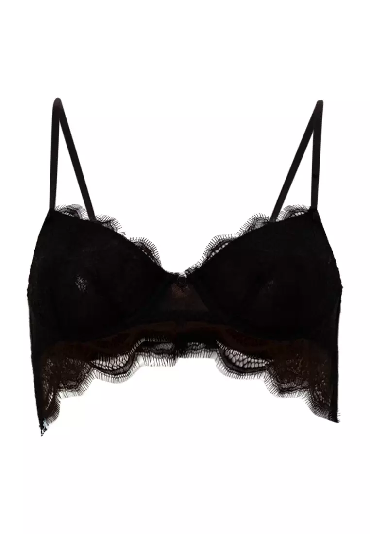 Eyelash Lace Underwire Bra