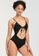 LYCKA black LWD7288-European Style Lady Swimsuit-Black 4FAAAUS6C16AA0GS_2