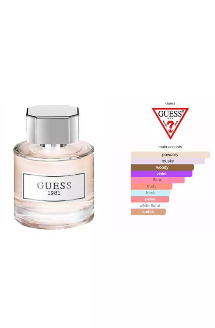 Guess 1981 Woman EDT - 100 ML (Parfum Wanita)