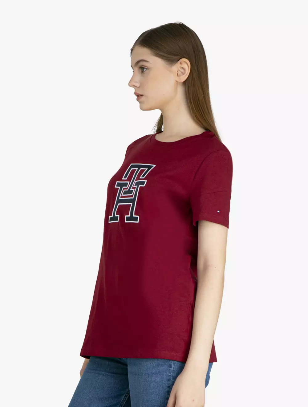Tommy Hilfiger - Bold TH Tee - Red - Red
