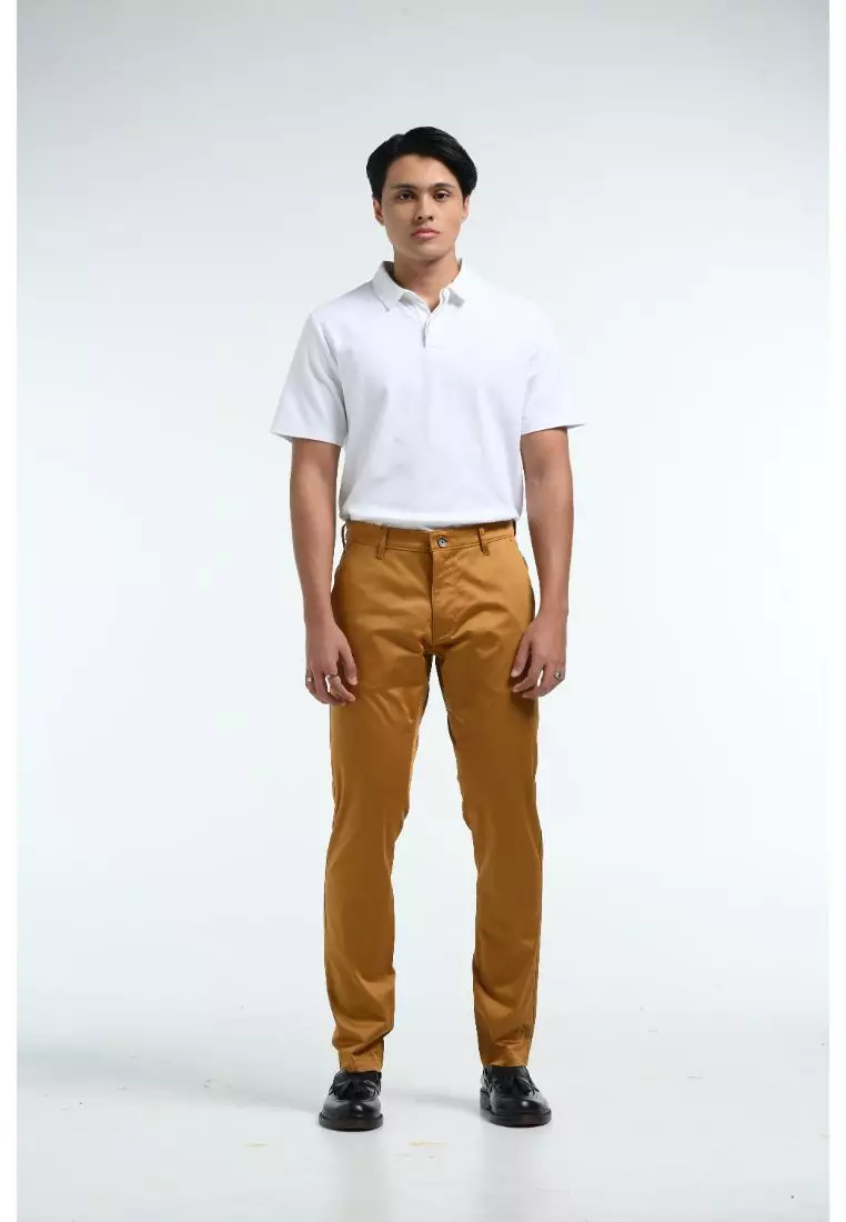 Manzone Celana Panjang Pria ZBL-EUGENE 06-MUS - MUSTARD