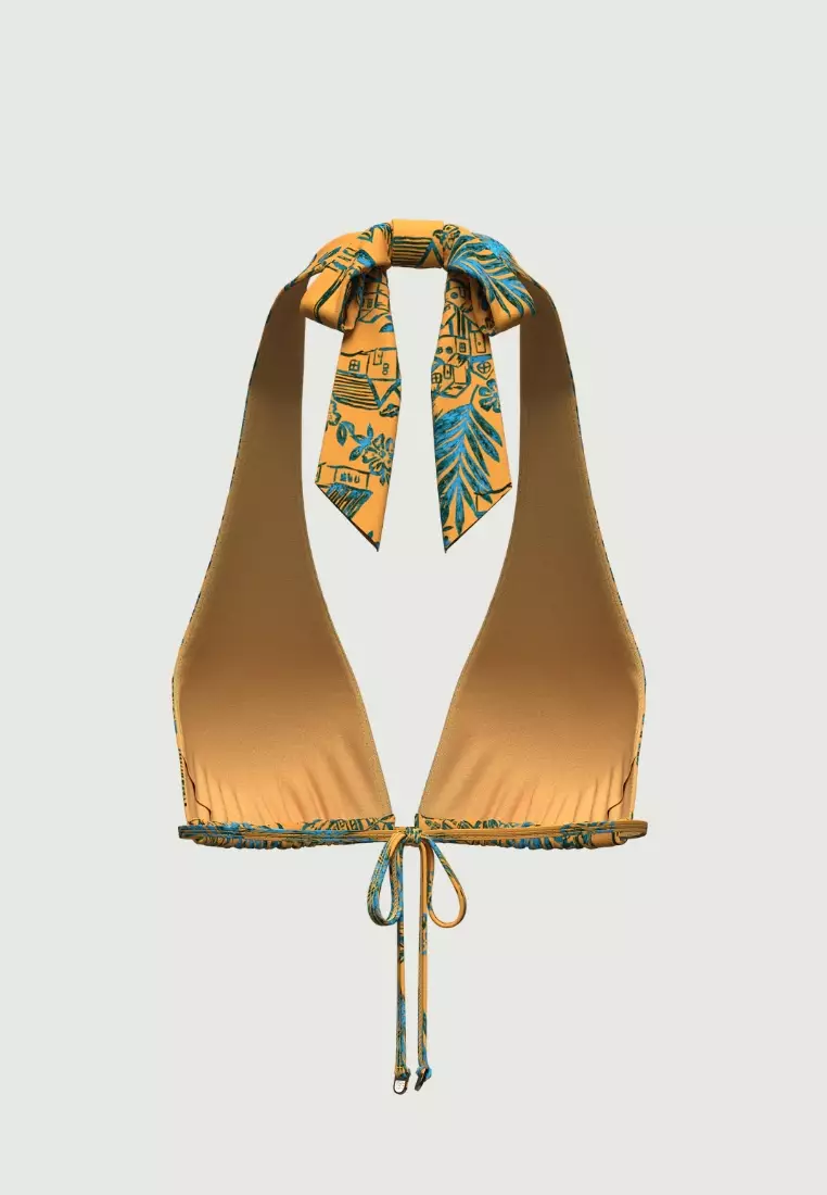 Tropadelic Days Marigold 9 Way Bikini Top