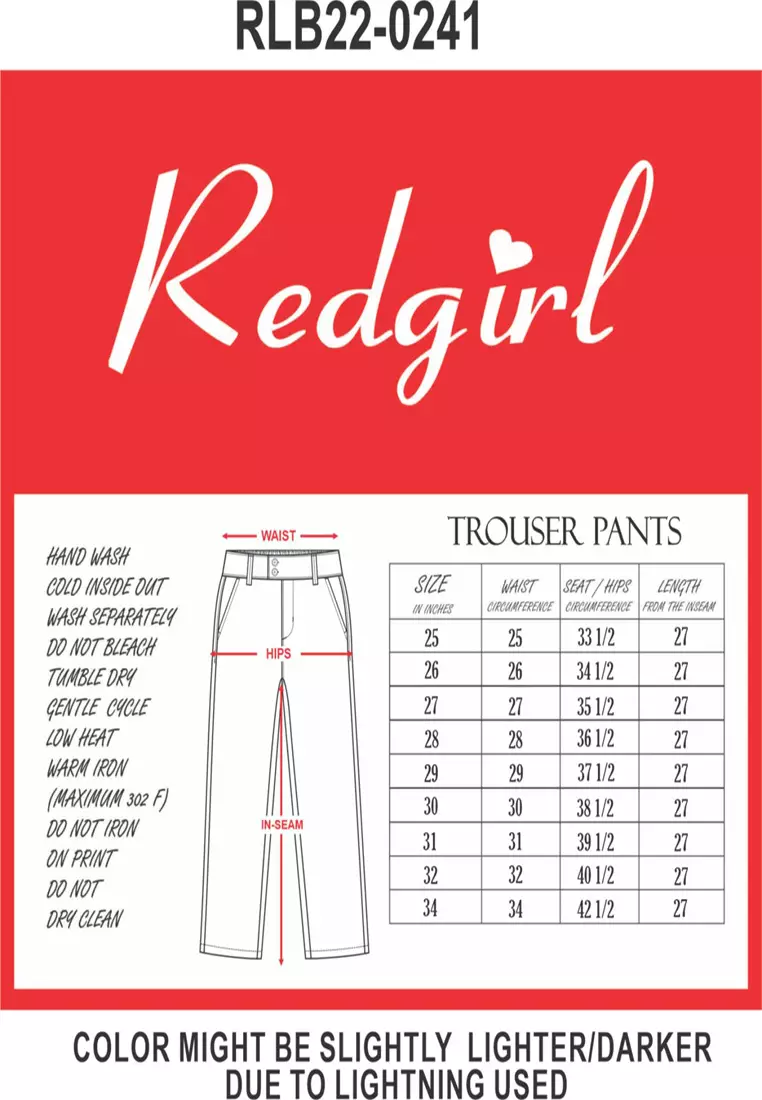 Colored Trouser Pants