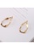 A-Excellence gold Gold Plated Abstract Design Earrings 4E9AEACF94C20AGS_3