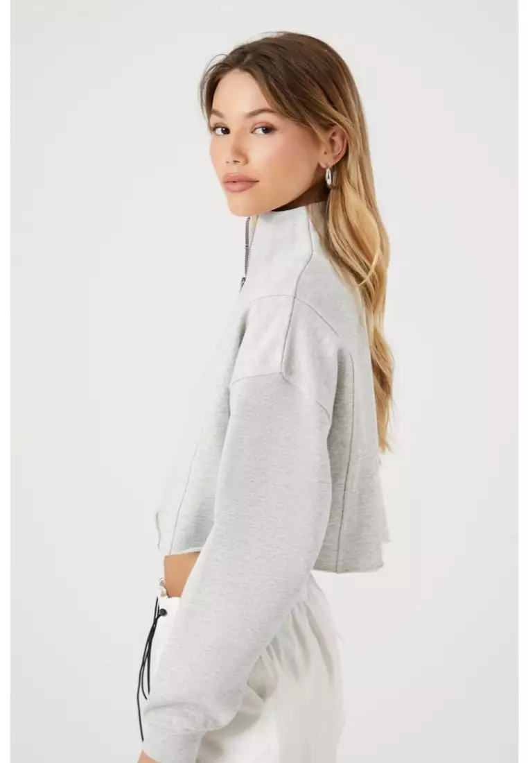 Half zip pullover forever 21 clearance