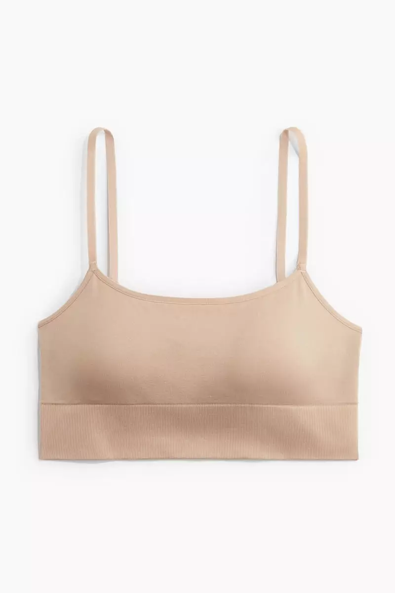 Seamless padded bralette