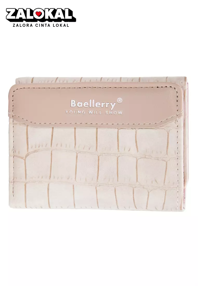 Dompet Wanita Lipat Kecil Kulit PU Leather Premium Quality ORIGINAL