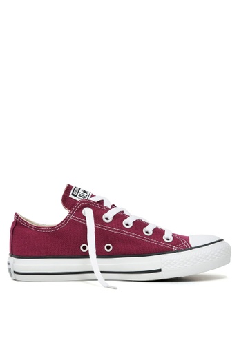 Converse red Chuck Taylor All Star Core Ox Sneakers D7AADSHB77C999GS_1