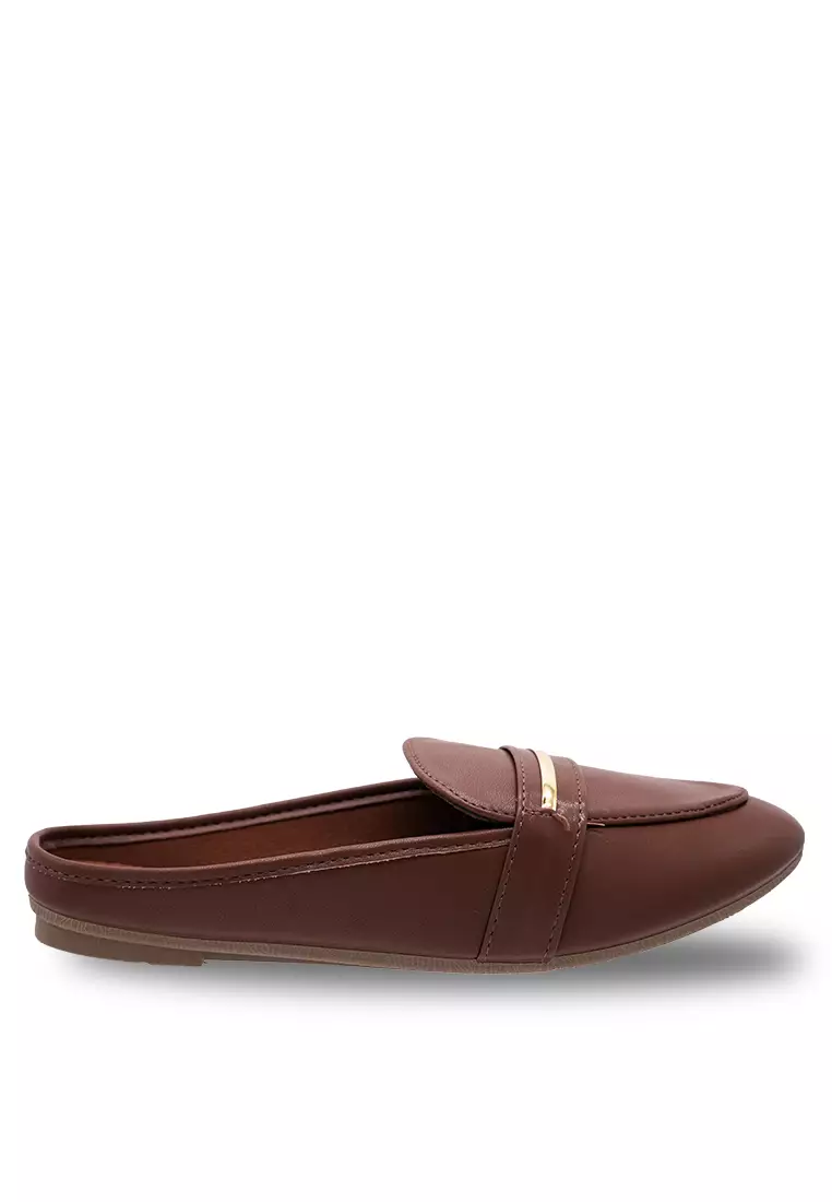Calvin klein orianna buckle loafers hot sale