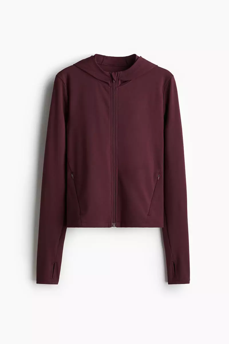 Hooded sports jacket with SoftMove™