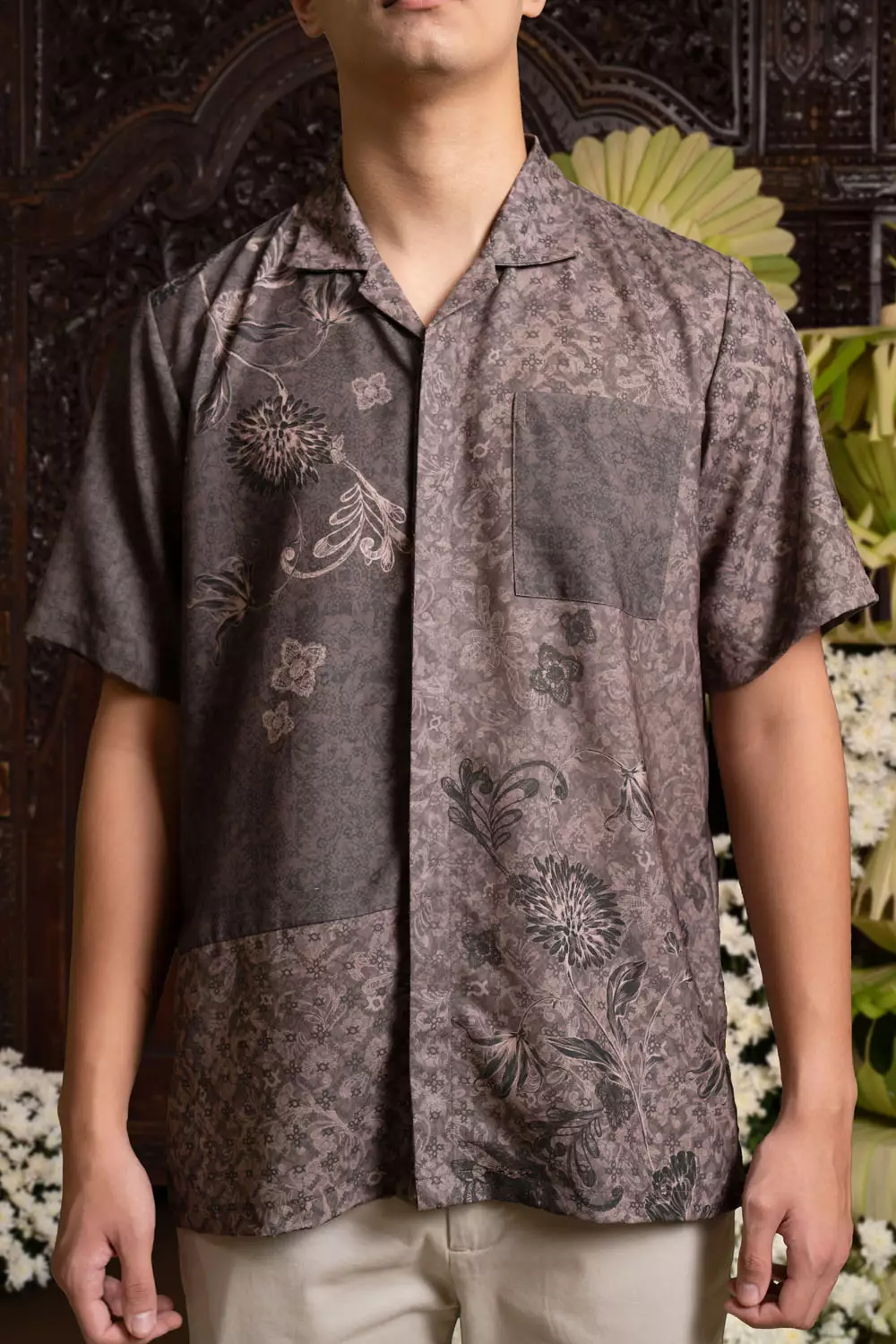 Klamby - Calanara Shirt Men Bistre Ruby