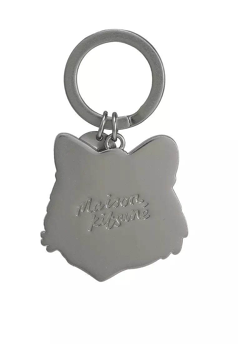 Bold Fox Head Keyring (nt)