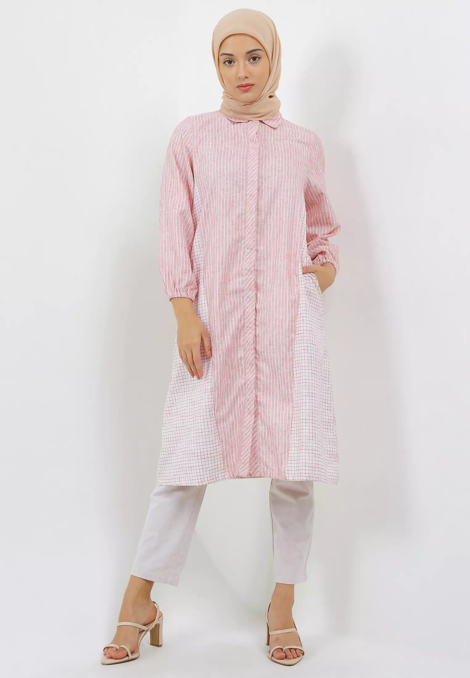 MFMW Mahlini Midi Dress Red Motif Salur