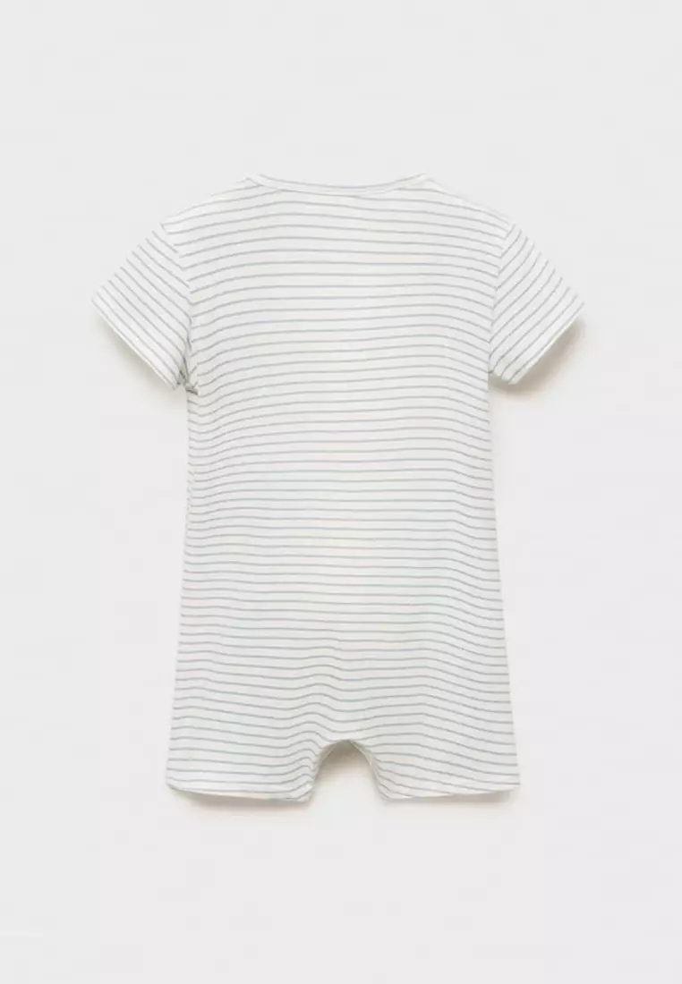 Buy MANGO BABY Striped Bodysuit Pyjamas 2025 Online ZALORA
