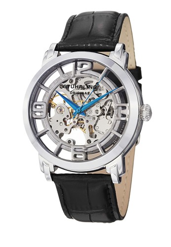 Winchesterzalora是哪裡的牌子 44 鏤空真皮手錶, 錶類, 皮革錶帶