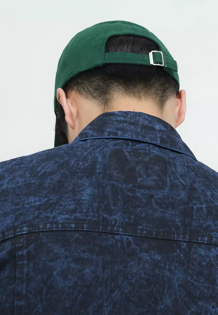 Topi Casual Polos Sport Besi Baseball Cap Tumblr Hat Hijau