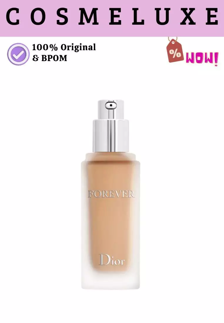 Dior Forever No-Transfer 24H Wear Matte Foundation • 30ml 2.5W Warm