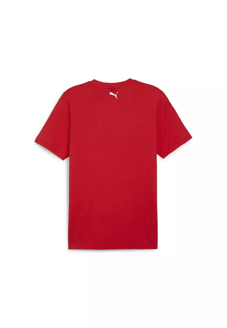Red discount puma shirt