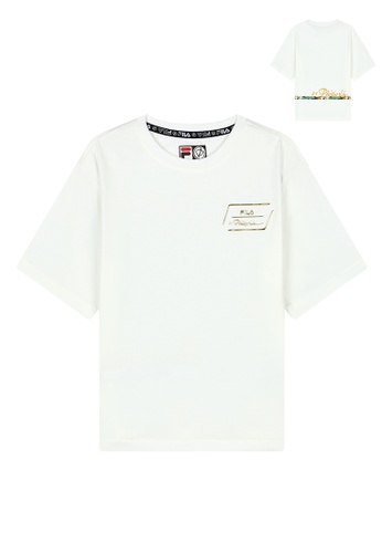FILA white FILA KIDS x 3.1 Phillip Lim Logo Cotton T-shirt 8-16 yrs 55FFDKA325C14EGS_1
