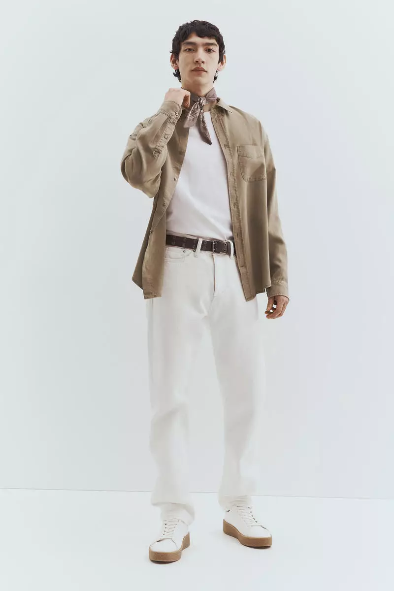 Loose Fit Button-down shirt