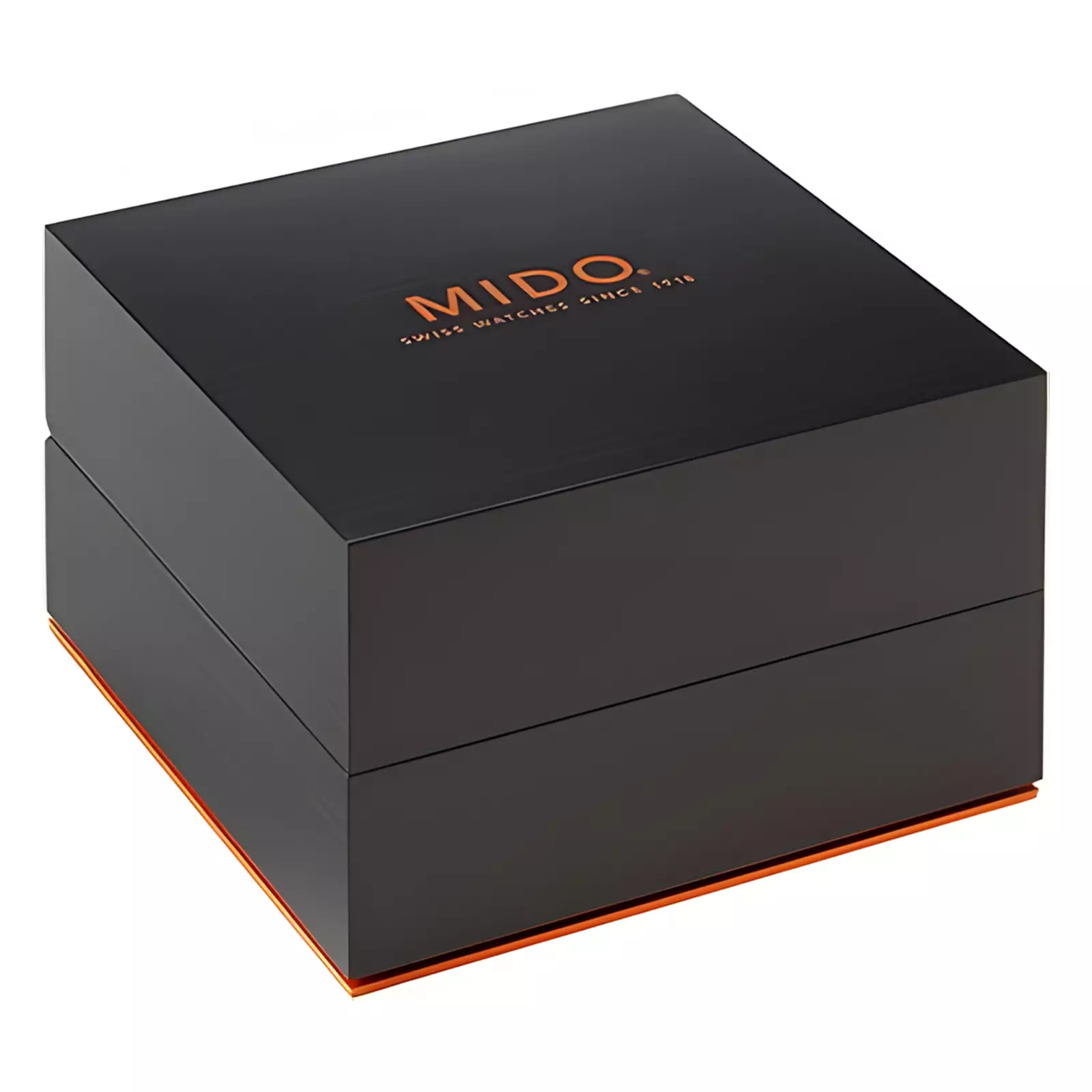 Jam Tangan Pria MIDO Belluna II M0246302206100 Men Anthracite Black Dial Dual Tone Stainless Steel Strap