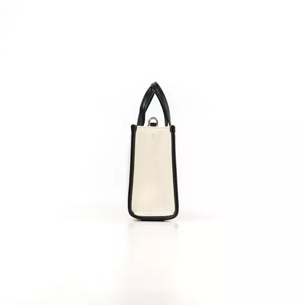 Tas GIVENCHY 4G PATTERN BLACK SIDE IVORY TOTE BAG WITH LONG STRAP SMALL 100% ORIGINAL