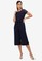ZALORA WORK navy Lace Contrast Jumpsuit 2A27EAA741273AGS_4