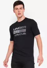 UA Team Issue Wordmark short sleeve t-shirt for men