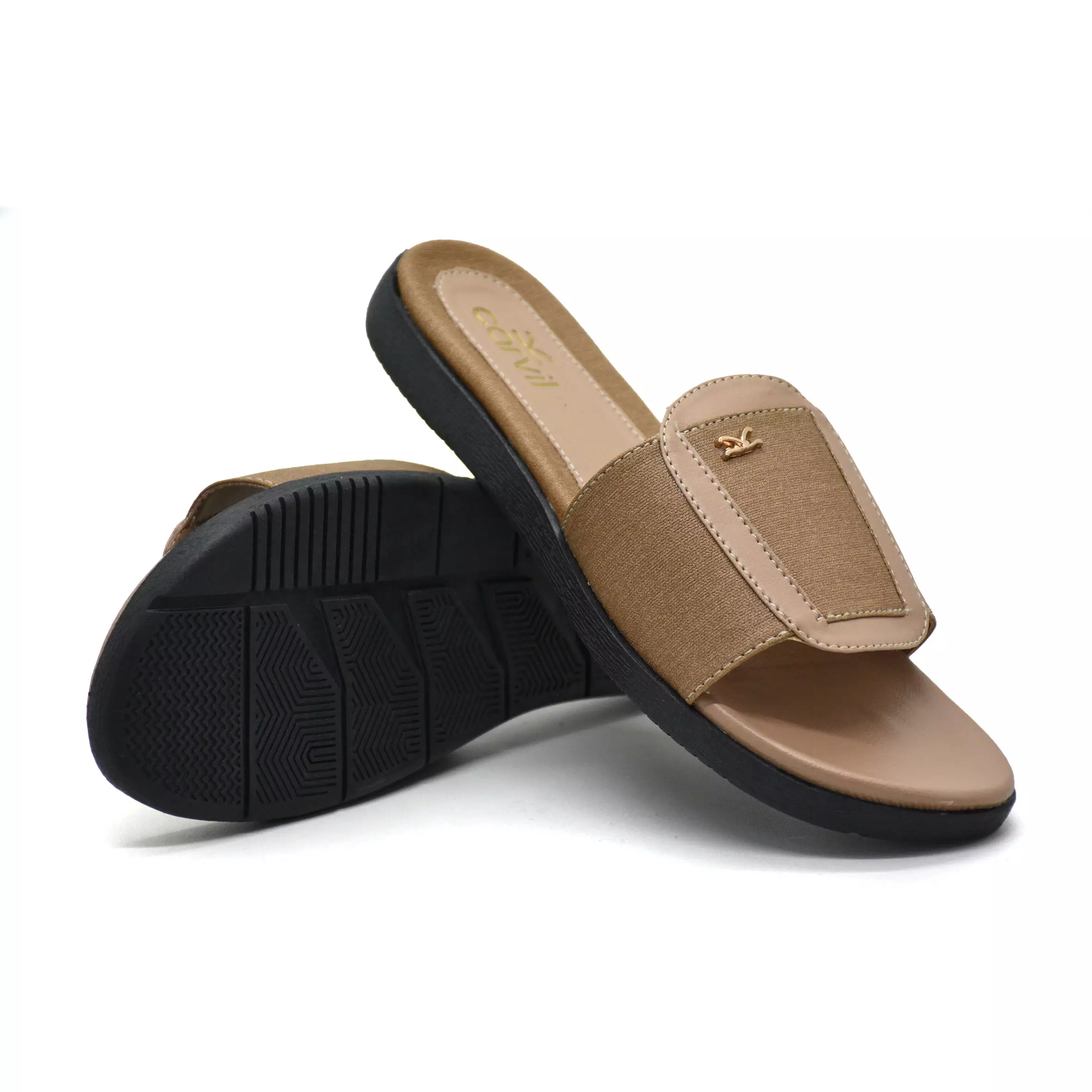 Carvil Sandal Wanita Brithzy-03 L Mocca