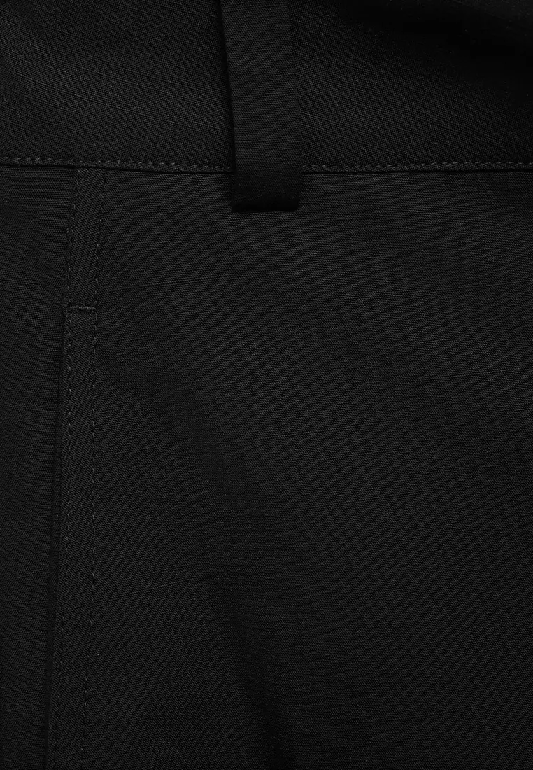 High-Waisted Balloon Trousers