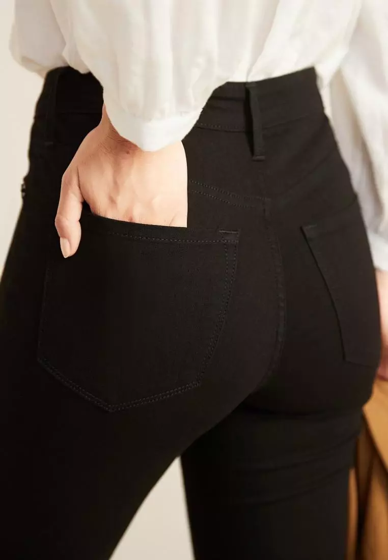 High-Waisted Rockstar Super-Skinny Jeans For Women