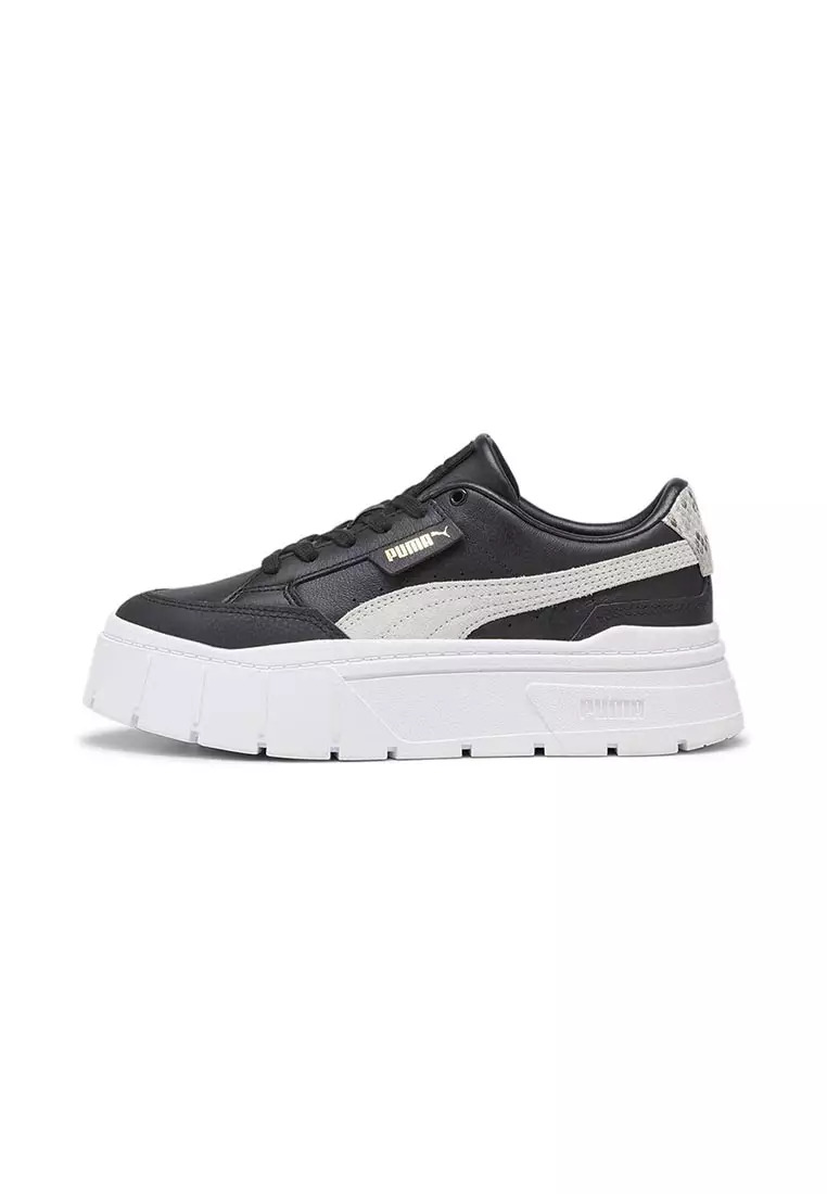 NEW PUMA Mayze Stack Luxury Women s Sneakers Black