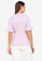 ZALORA WORK purple Nursing Flare Cuff Top B9146AAB58400BGS_3