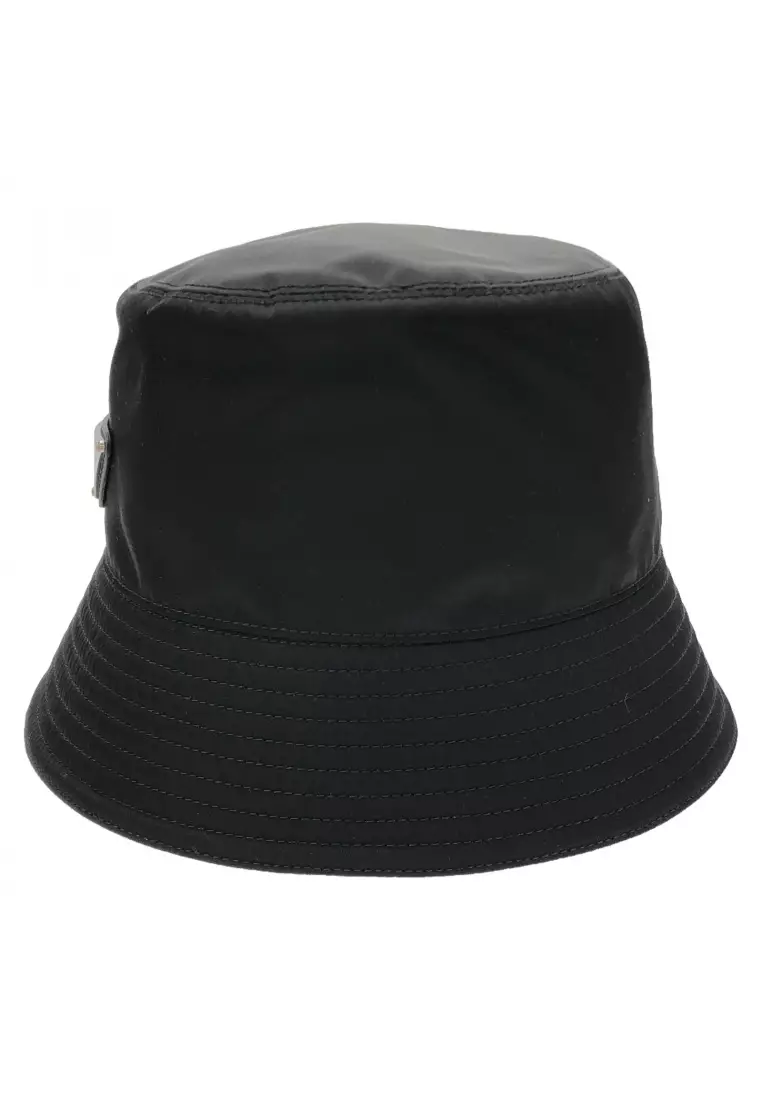Buy Prada PreLoved Prada hat hat Nylon black Online ZALORA Malaysia