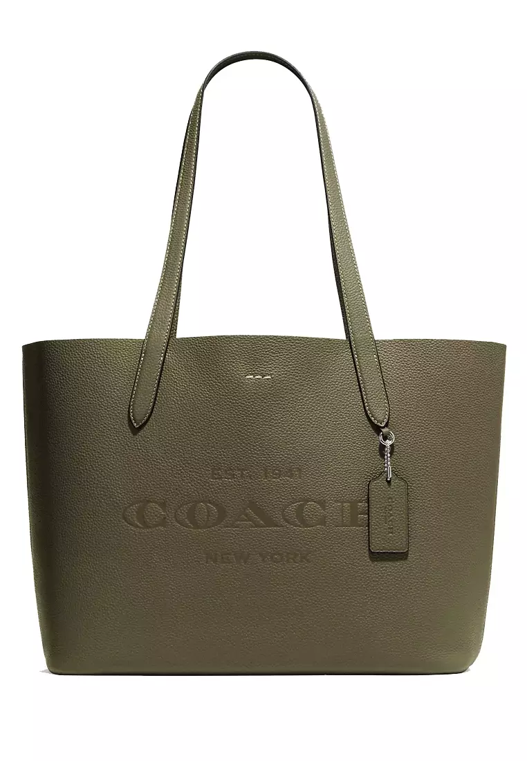 Coach on sale silver tote