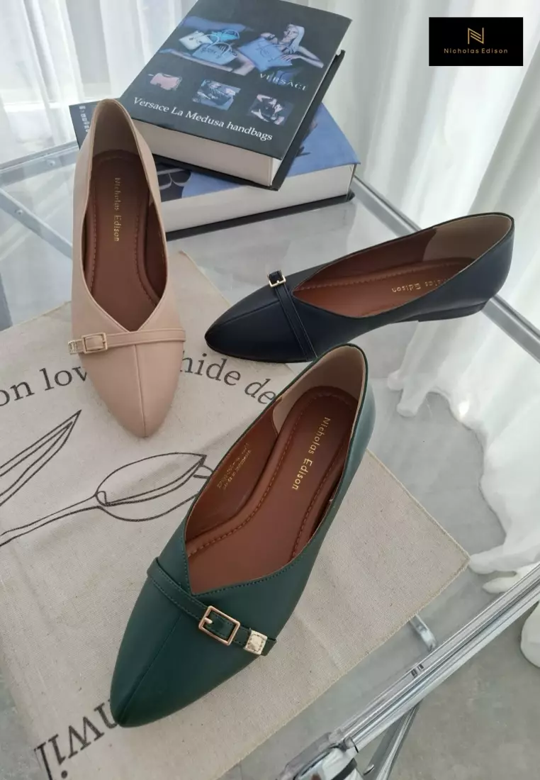 Nicholas Edison Flat Jolie Black