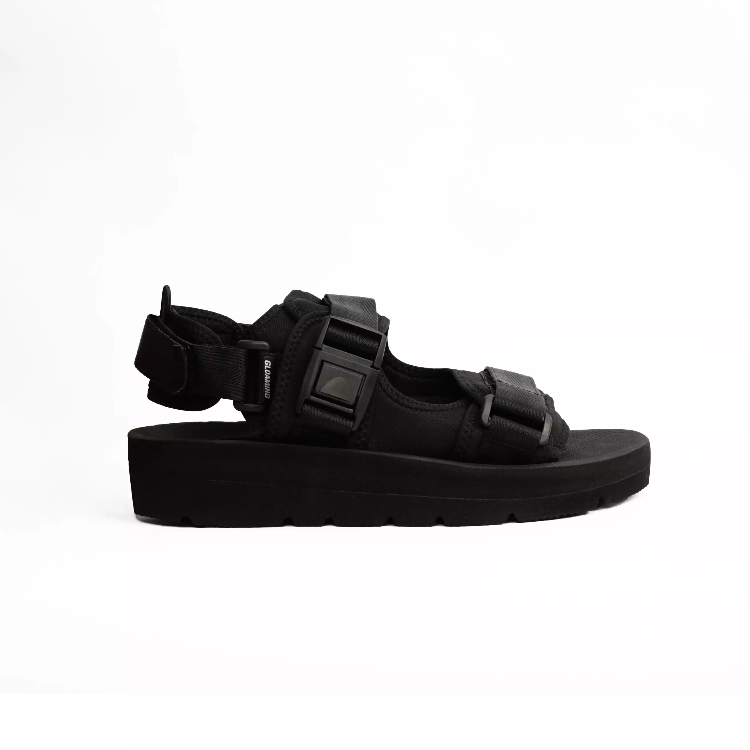 Giving Stats Sandal Traveling / Sandal Gunung Black Unisex
