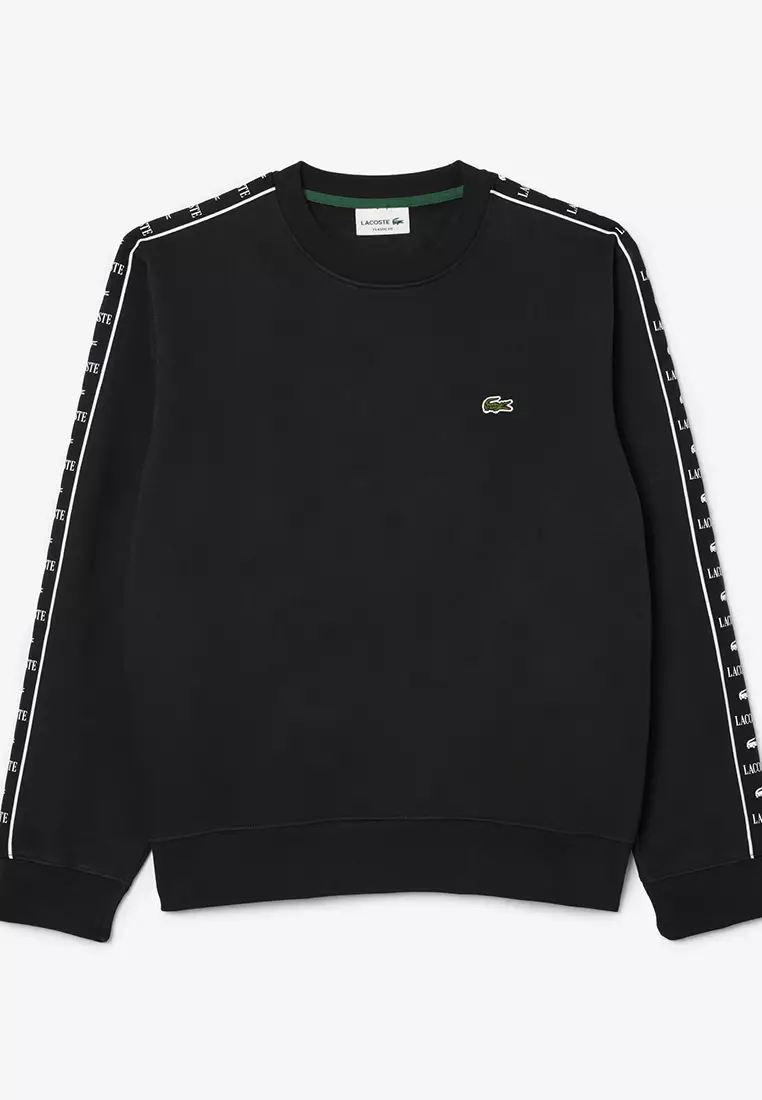 【LACOSTE】Logo Stripe Flannel Jogger ロゴテープ スウェット 大きいサイズ メンズ LACOSTE ラコステ LOGO STRIPE JOGGERS