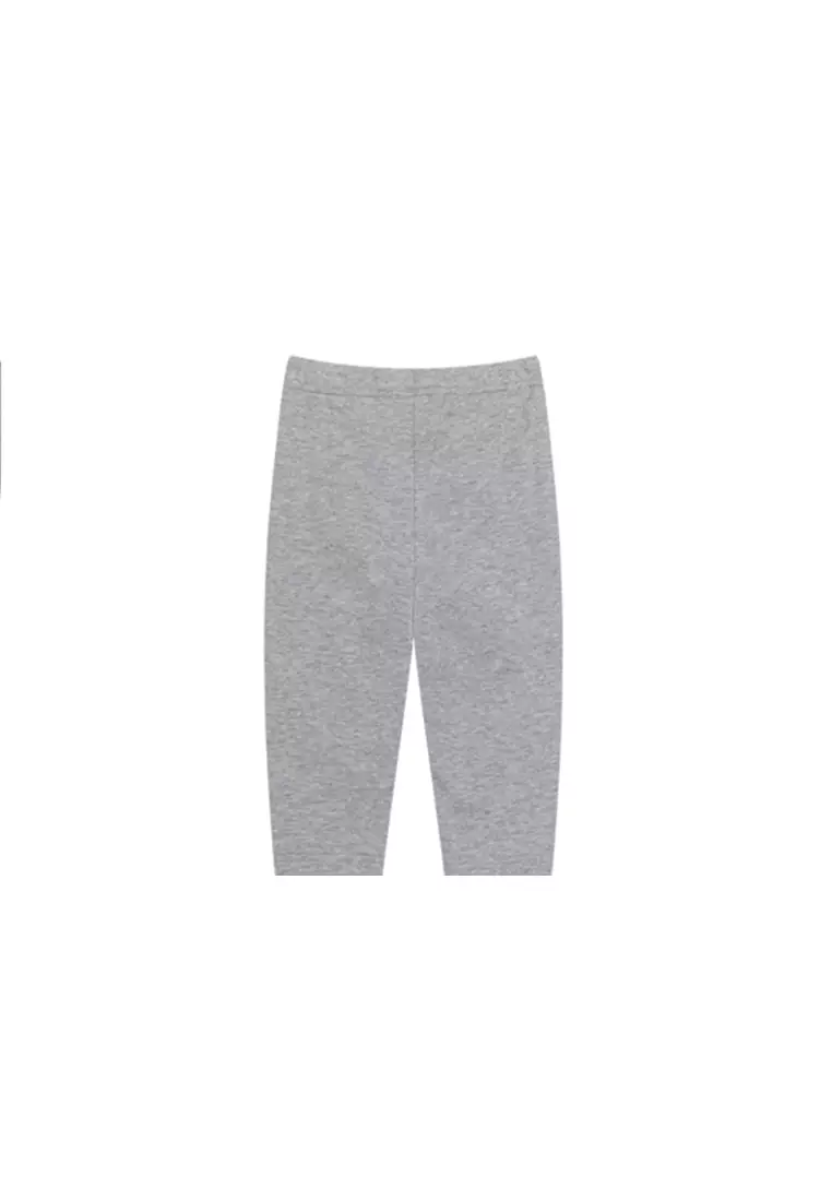 女童打底裤简约下脚口印花设计七分裤