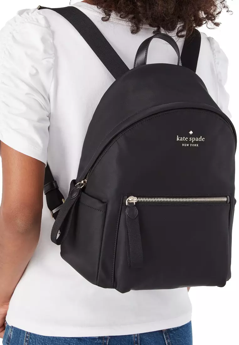 Kate Spade Chelsea Medium Backpack Bag in Black wkr00556
