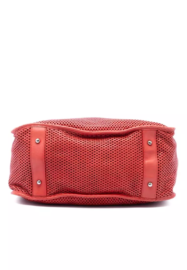 Pre-Loved Chanel Perforated Calfskin Up In The Air Tote