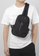 Lara black Men's Capacious Water-repellent Wear Resistant Zipper Chest Bag - Black 99E6EAC2F89BFFGS_3