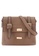 Unisa brown Saffiano Texture Mini Sling Bag 596B1ACCCB533DGS_1