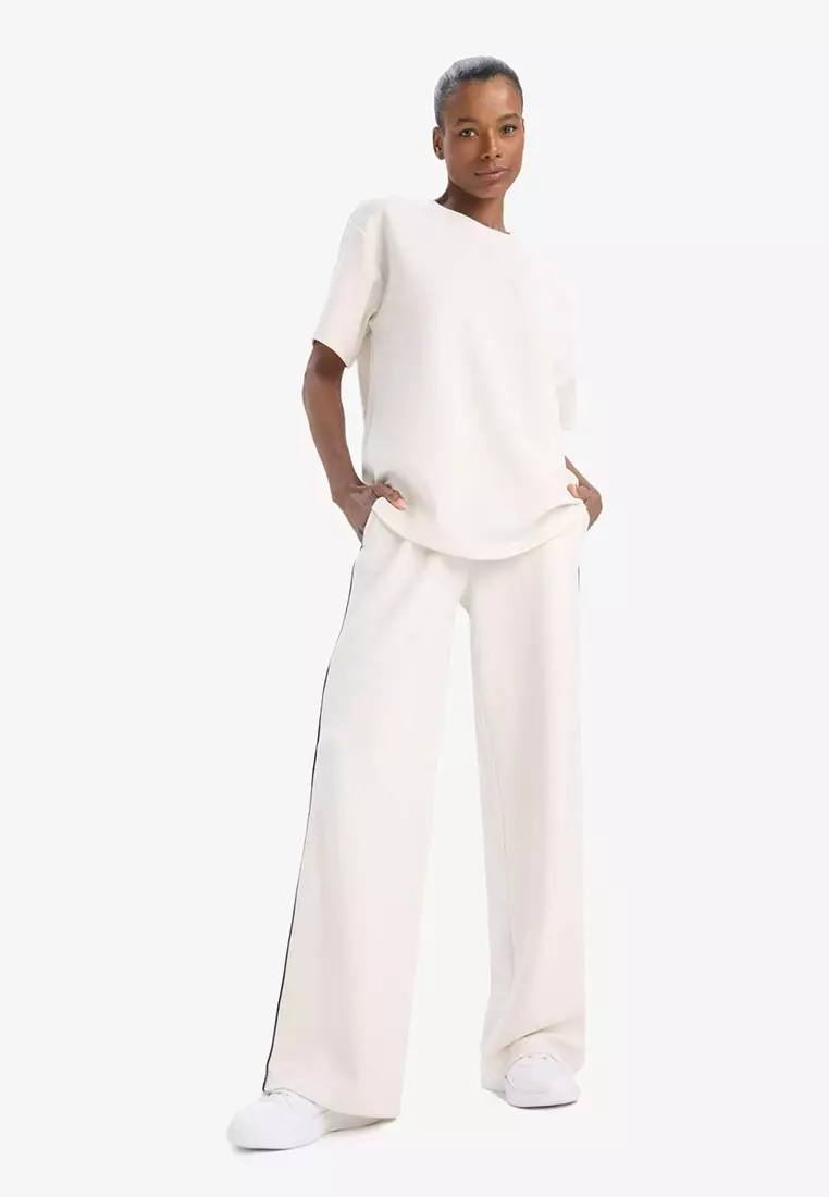 Oversize Wide Fit Crew Neck Modal Short Sleeve Tee