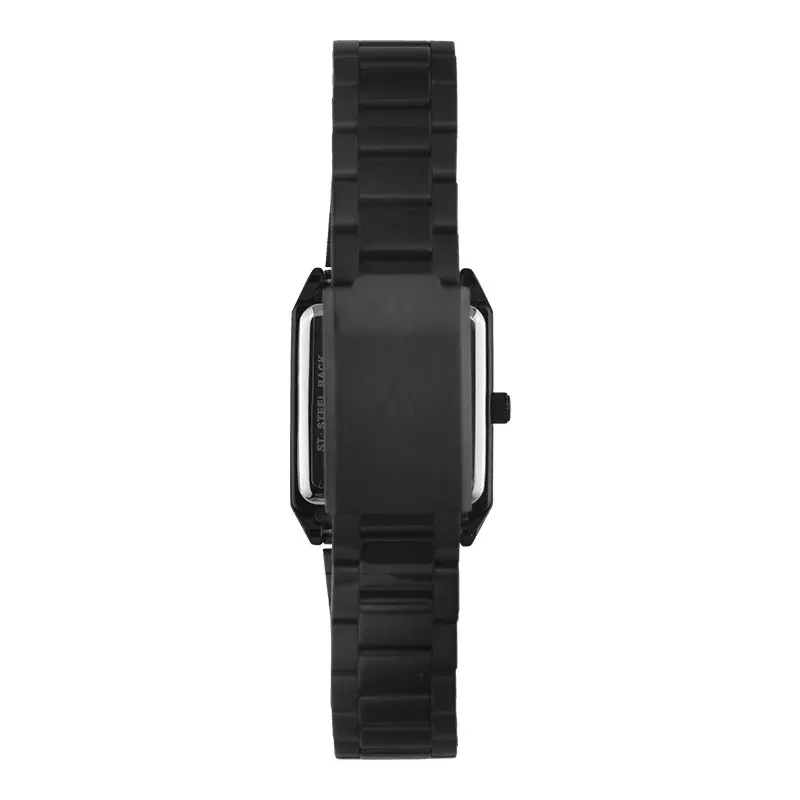 Jam Tangan Couple Christophe Arden CA 2003 BIPBARG Couple Black Dial Black Steel Strap