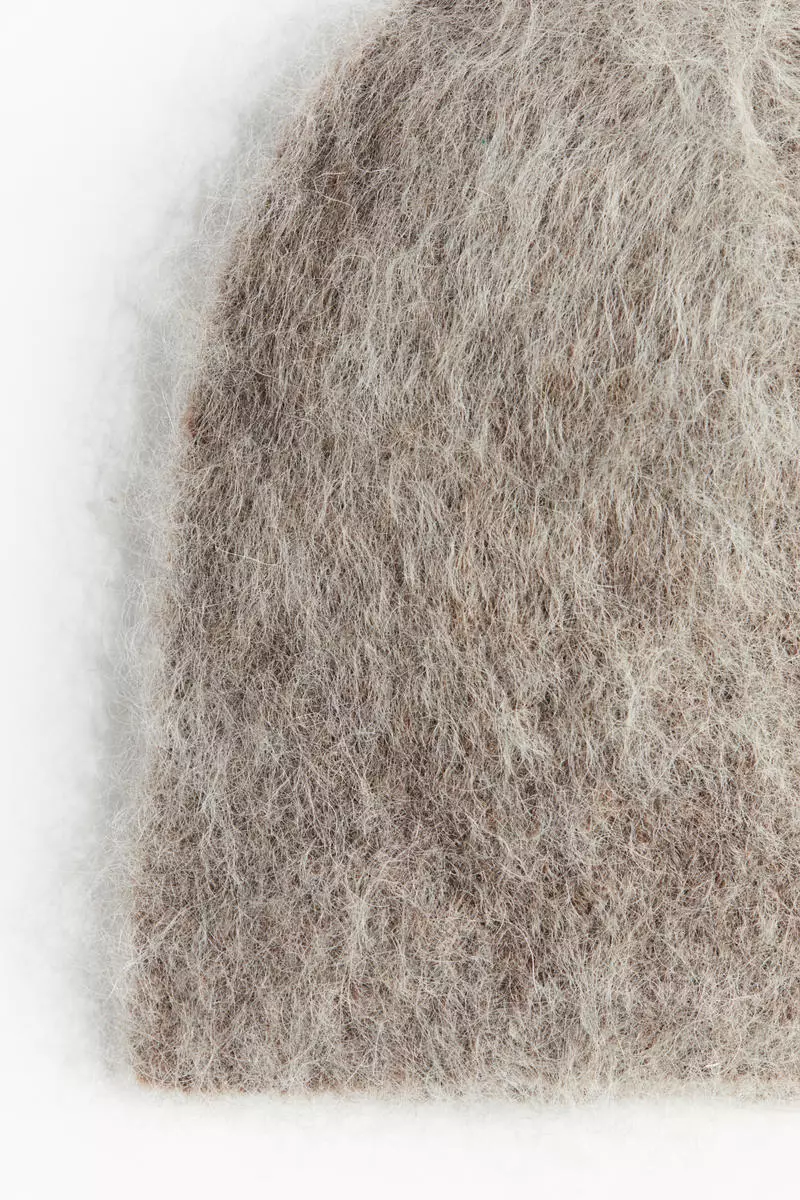 Mohair-blend beanie