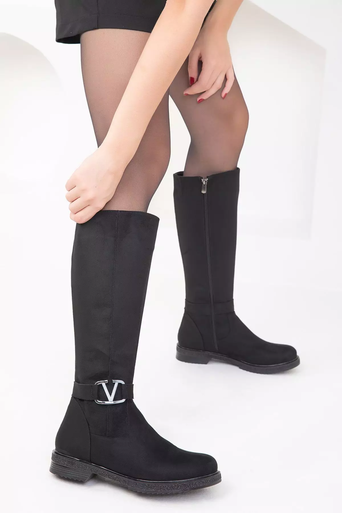 Discount on Soho  shoes - SKU: Buckle Thigh Boots