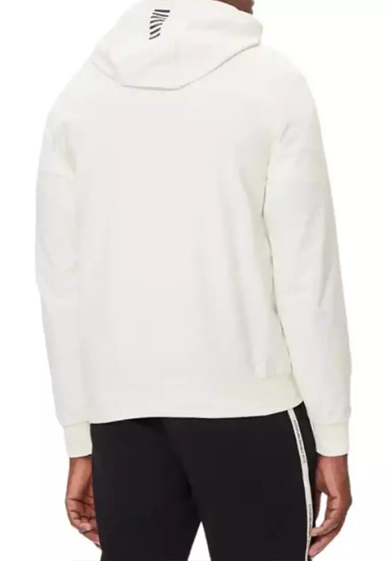 Men's Sweatshirt in White 8NPM32 PJVRZ