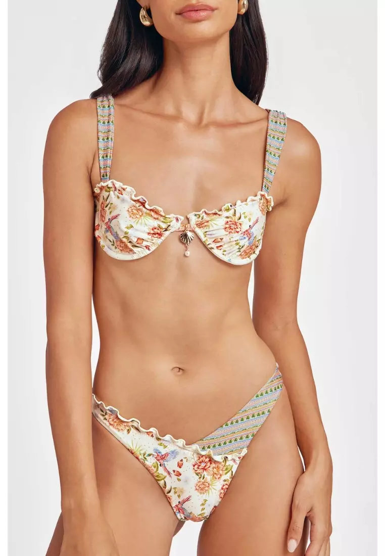 Harper Ruffled Underwire Top / Sanctuary