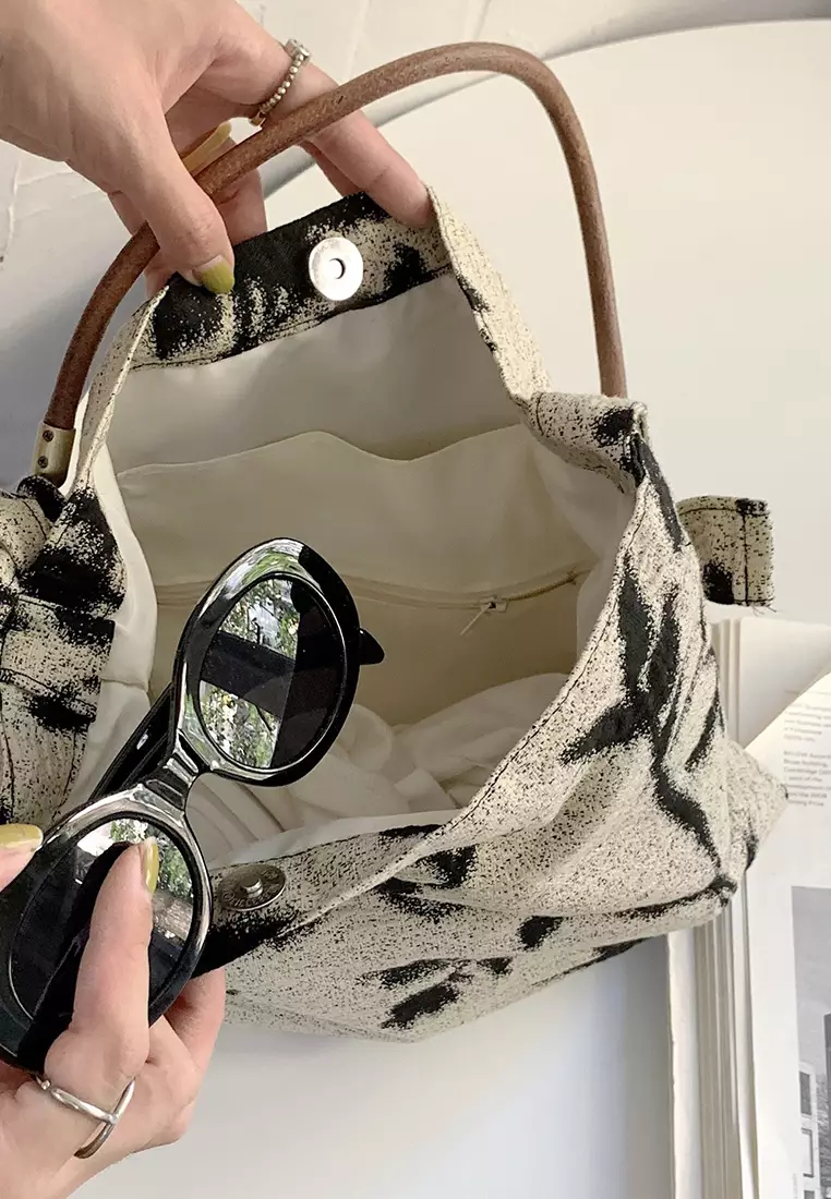 Buy Sunnydaysweety 2023 New Retro Women Tote Bag Small HandBag